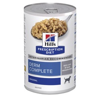 Hill's Prescription Diet Derm Complete влажный корм для собак (консервы) при аллергии, 370г